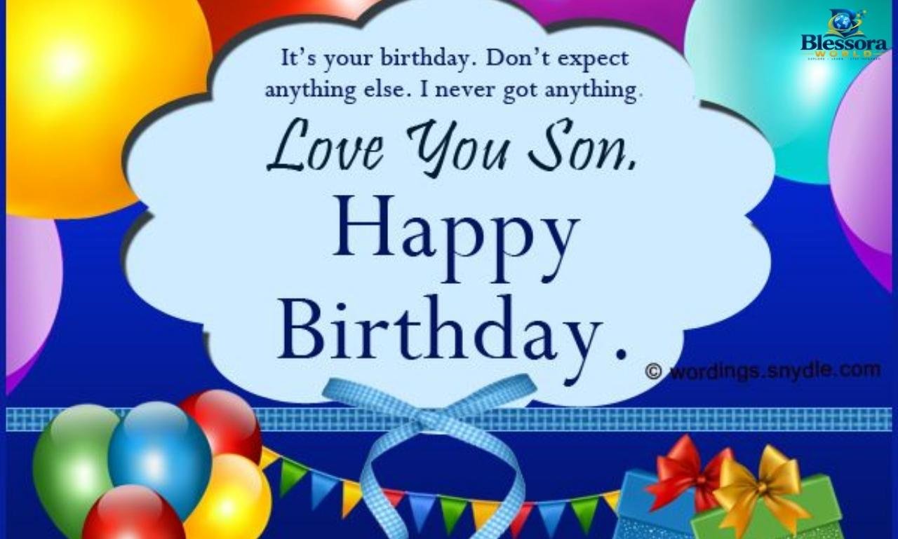 Birthday wishes to son – heartfelt birthday messages for every age