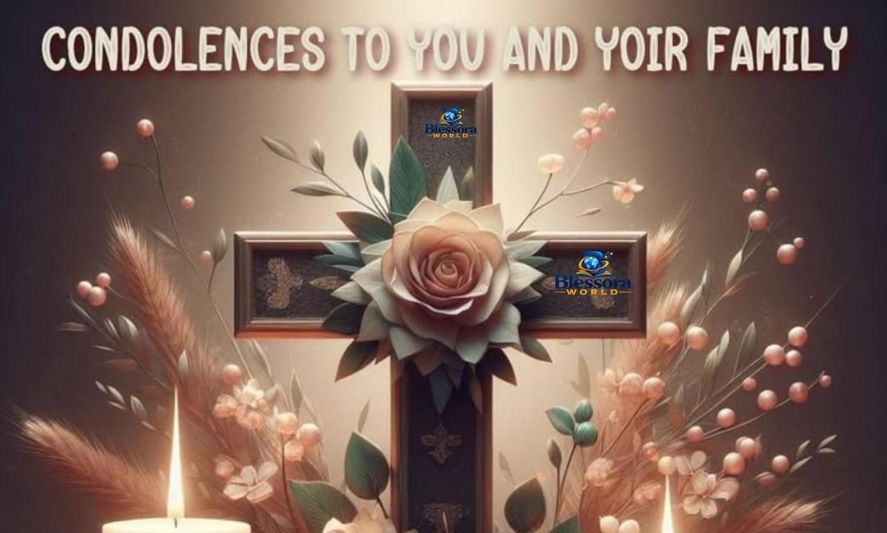 condolences and prayers for comfort and sympathy