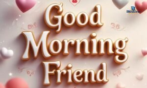 Good morning message to a friend with heartfelt wishes