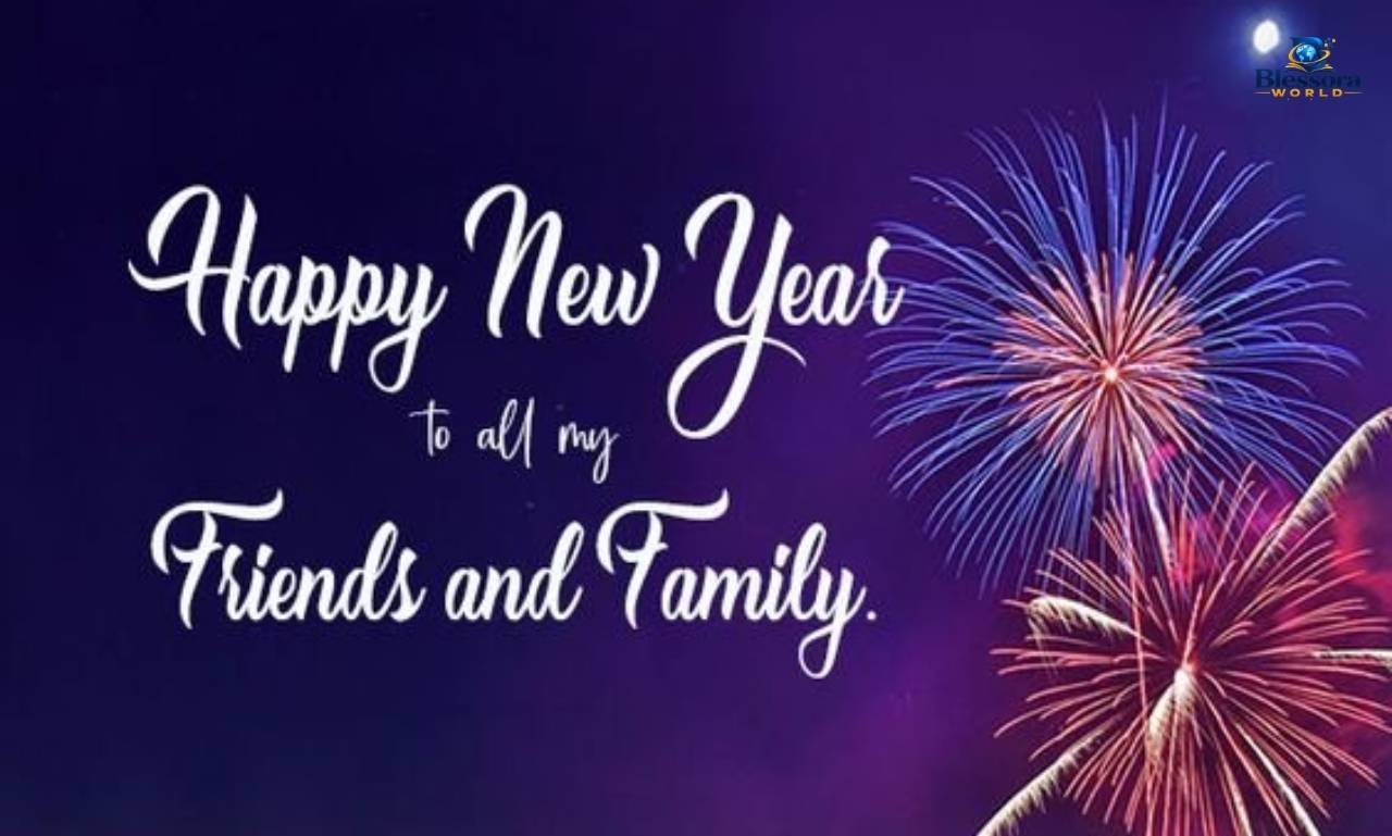 Happy New Year wishes for family and friends