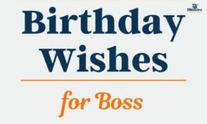 Short birthday message for boss with professional birthday wishes