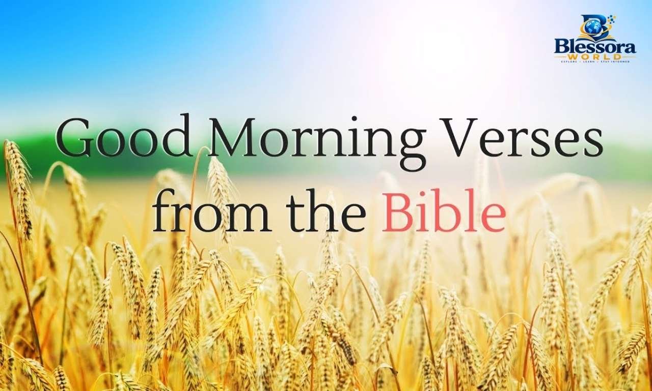 100 Bible verse for morning blessing and daily encouragement