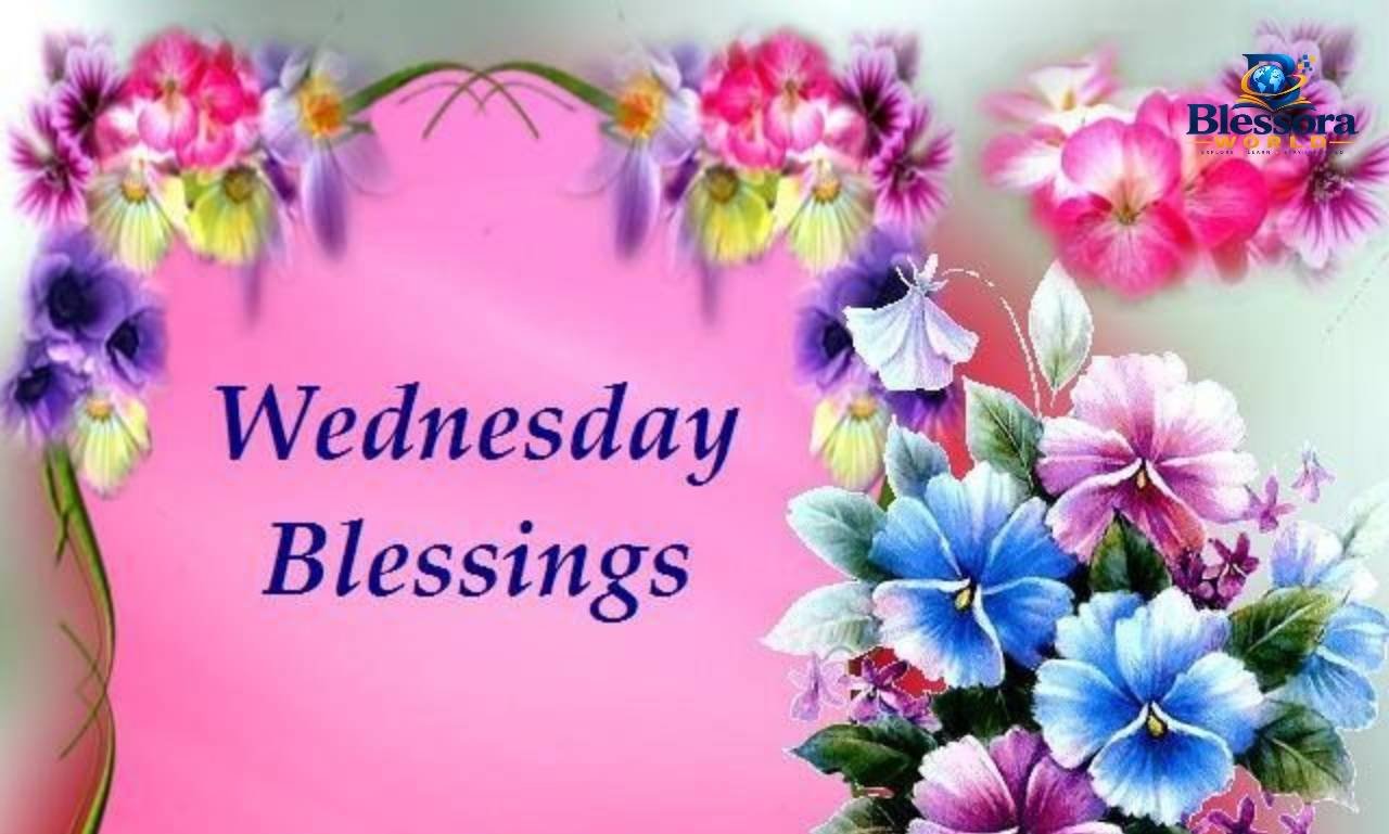 Positive thankful Wednesday blessings with uplifting prayers and gratitude messages